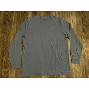 Patagonia Men's Long-Sleeved Fitz Roy Bison Responsibili-Tee Large